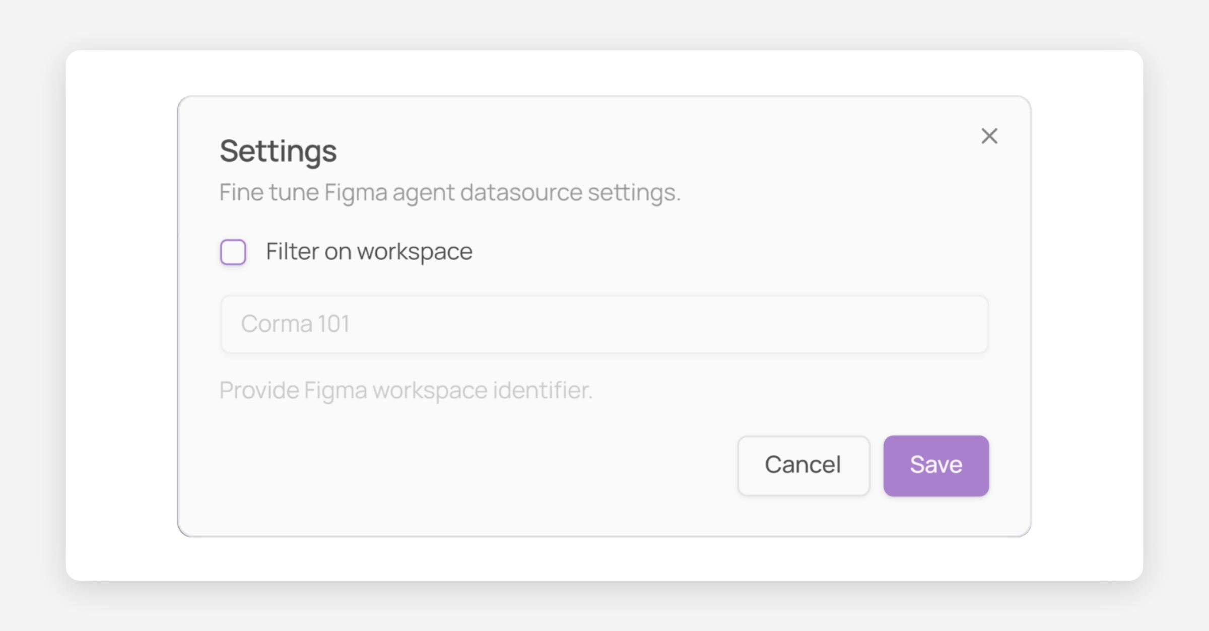 Figma - Agent - Corma Docs