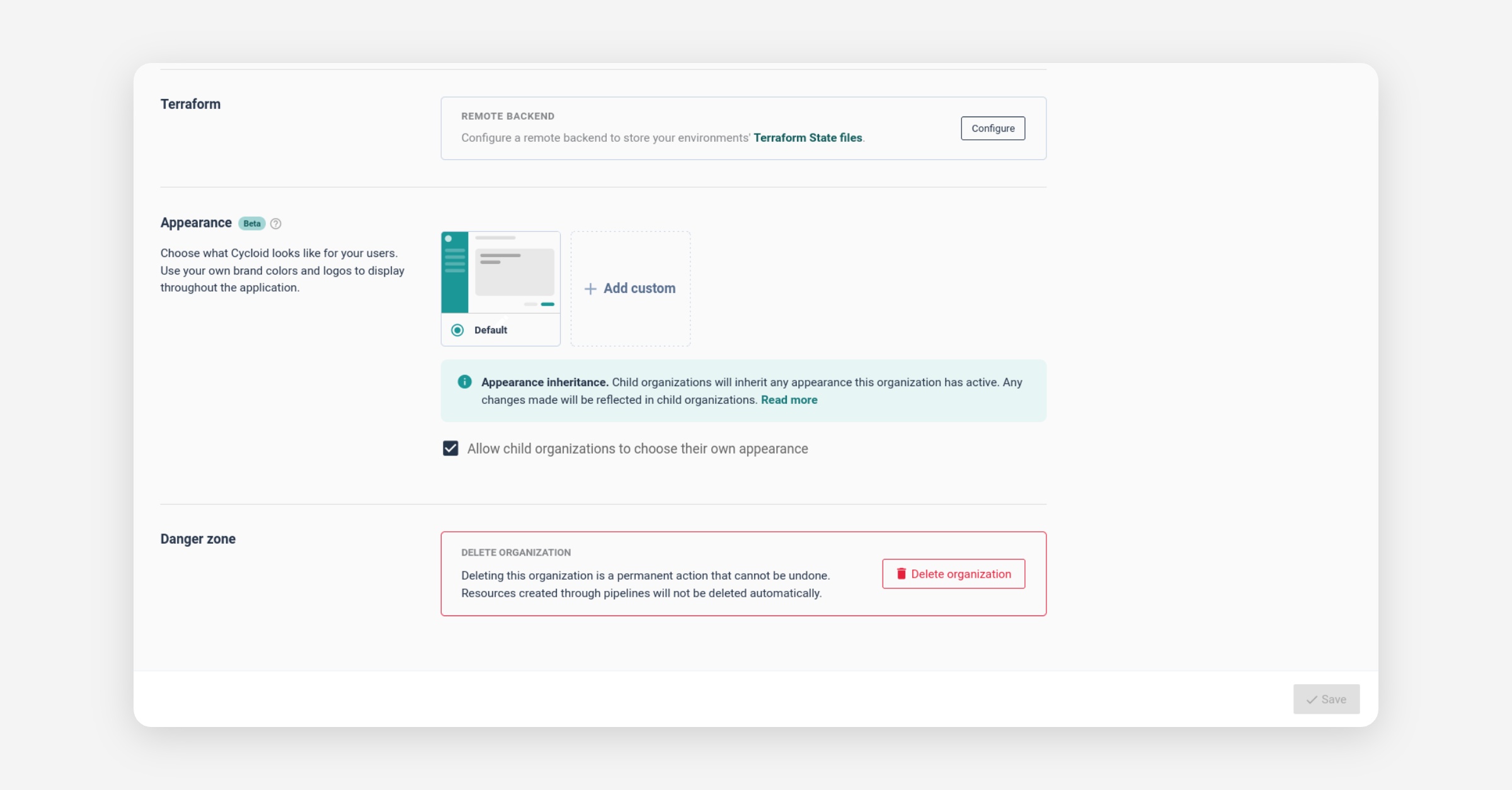 Interface - Cycloid Docs