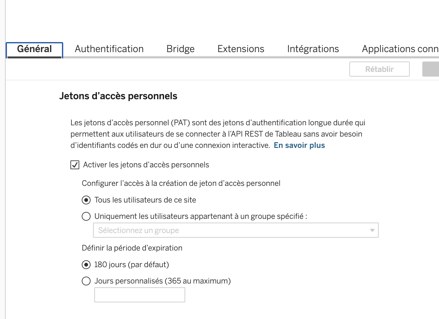 Tableau - Corma Docs