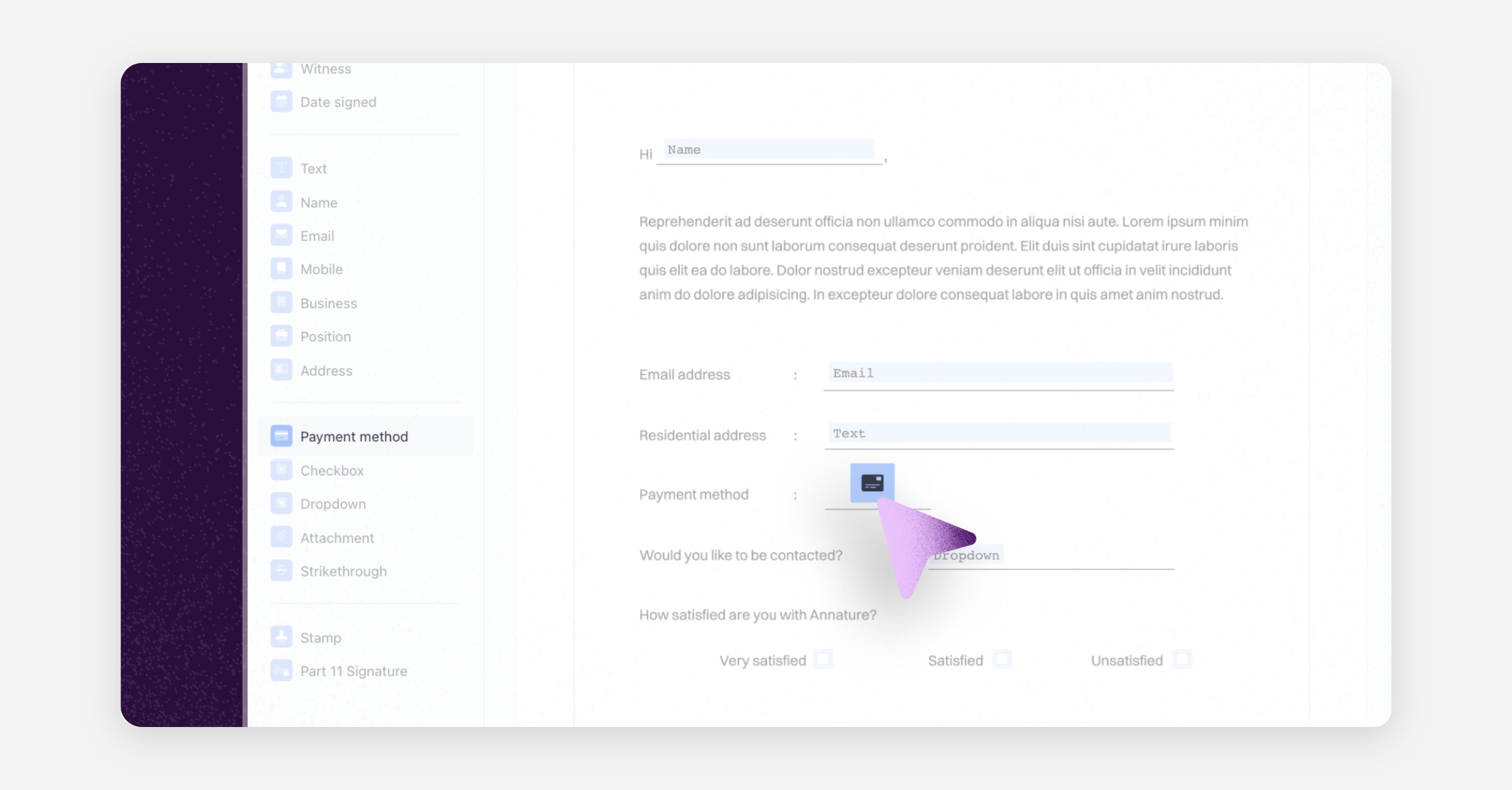 Payment Pre-Approval - Annature Docs