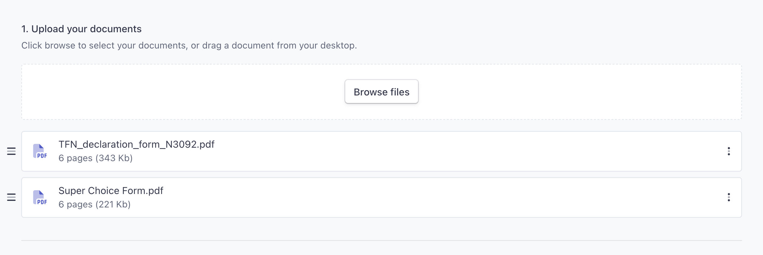 Creating templates - Annature Docs