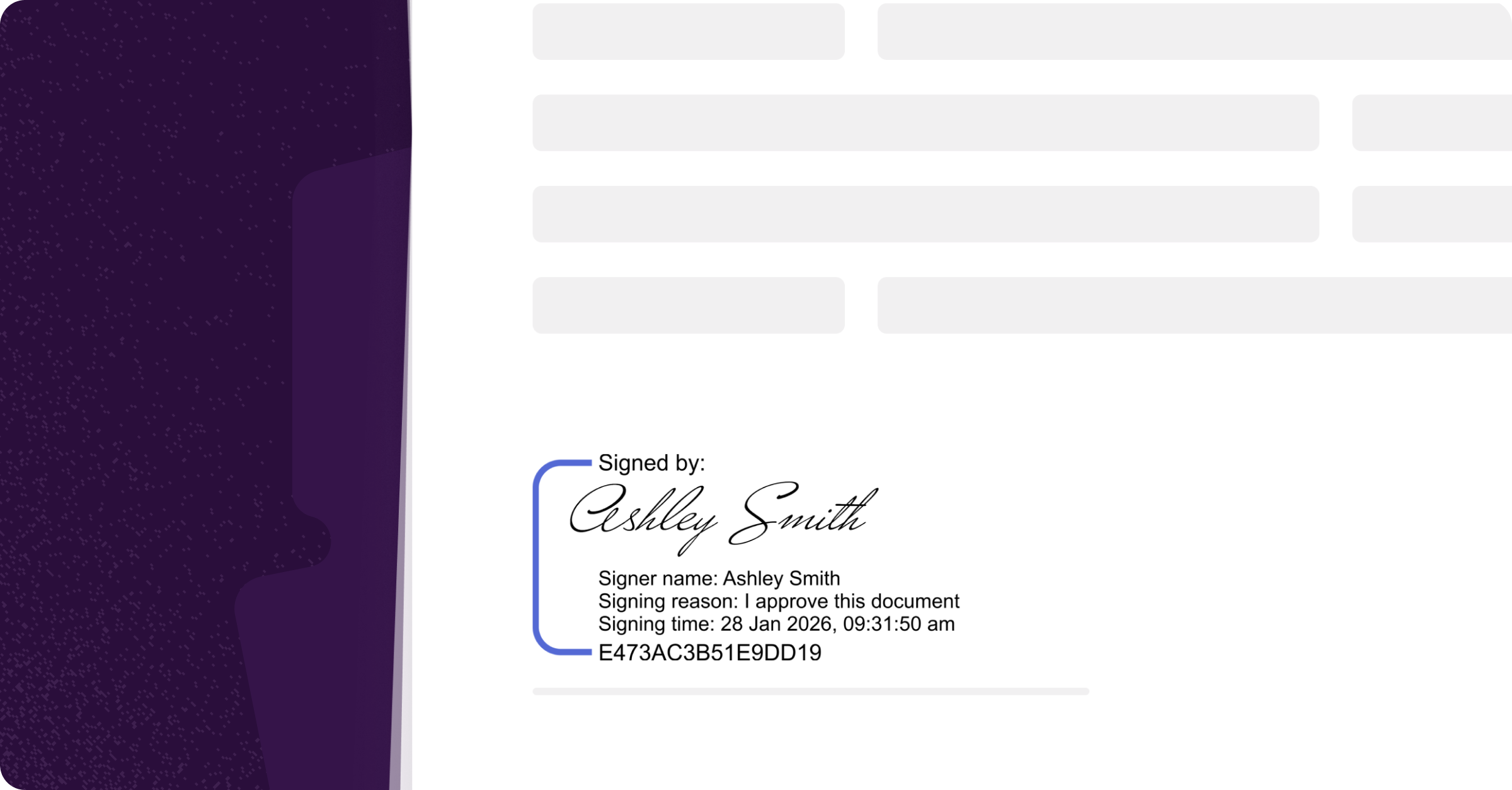 CFR Part 11 Signature Field - Annature Docs