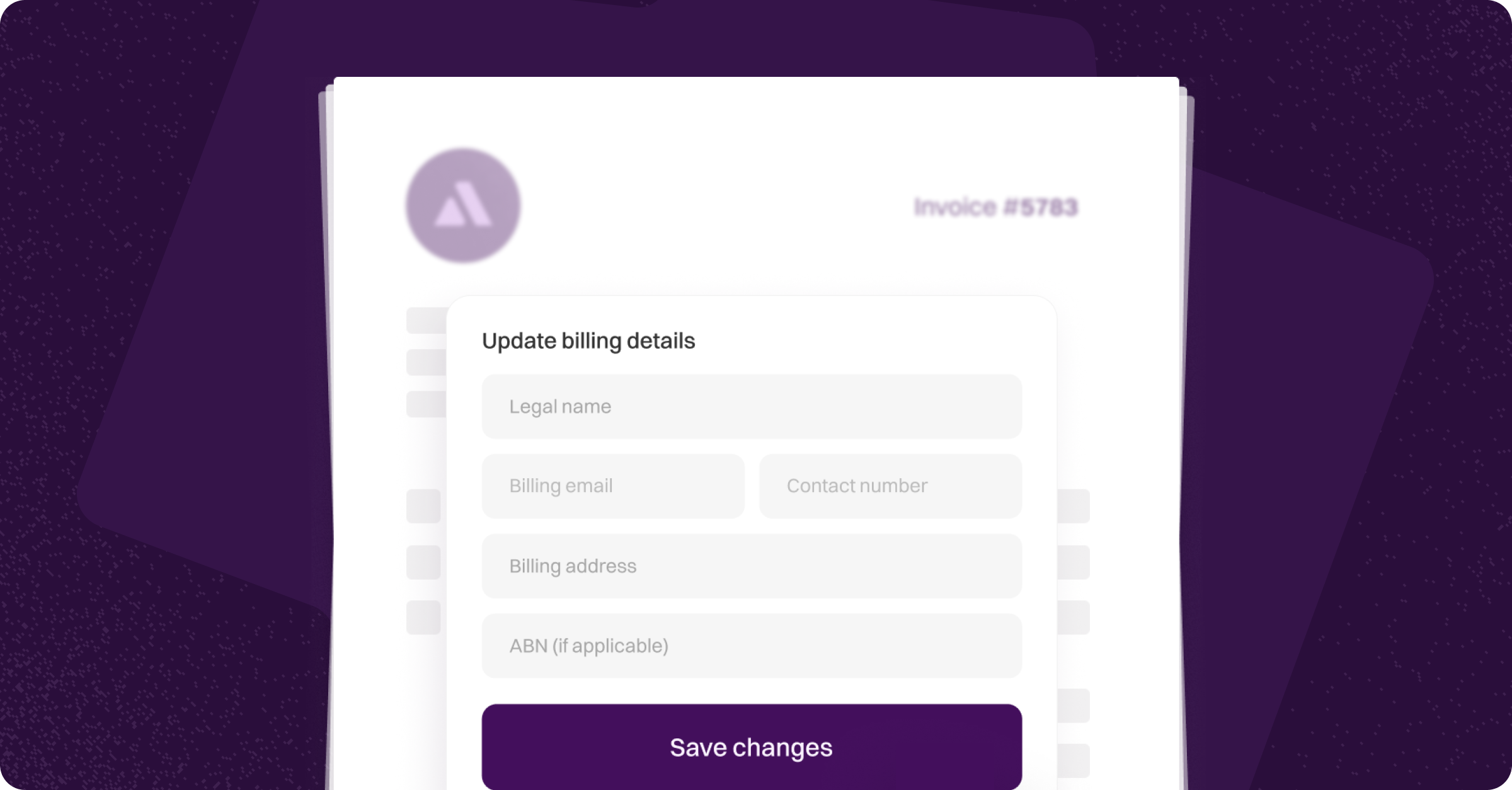 Update Your Billing Details - Annature Docs