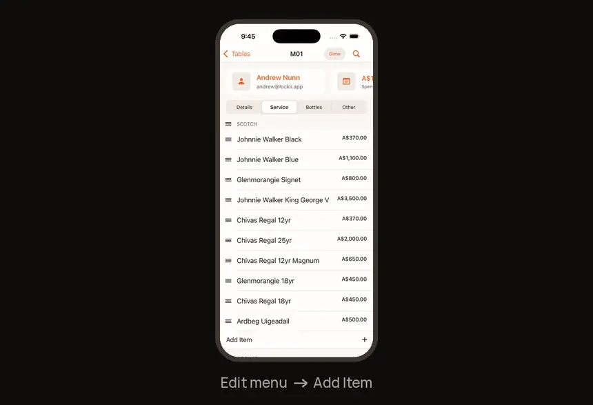 Step 2: Build your menu